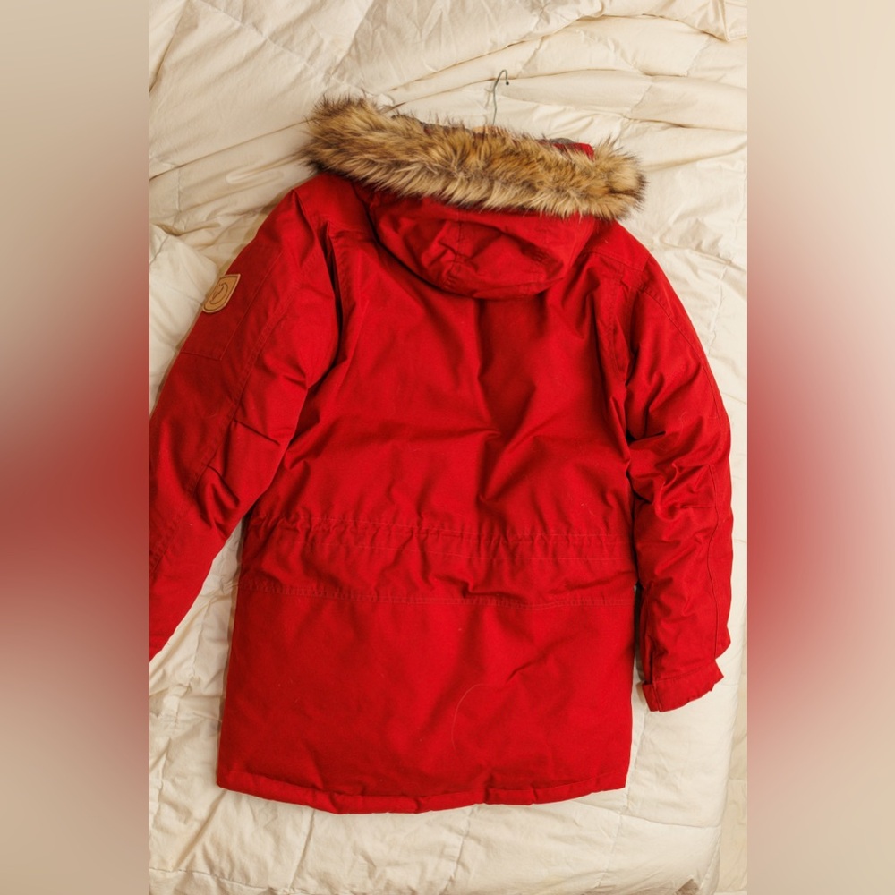 Fjallraven Singi Down Parka Jacket Mens Medium NWOT